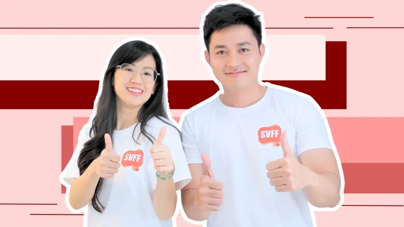 Cheerful thumbs up from SVFF team