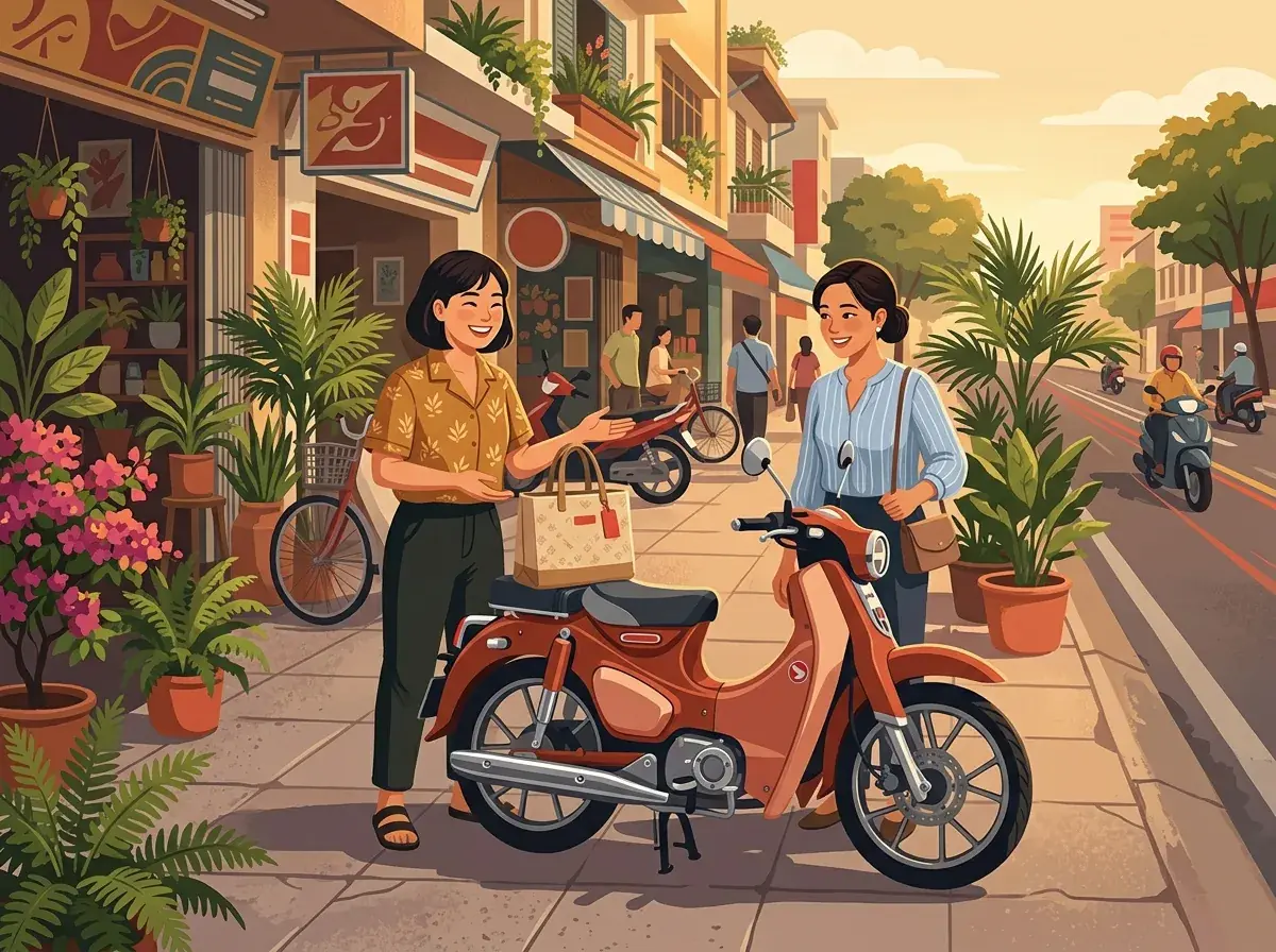 Possession in Southern Vietnamese: của (of / 's) and when Saigon locals just drop it