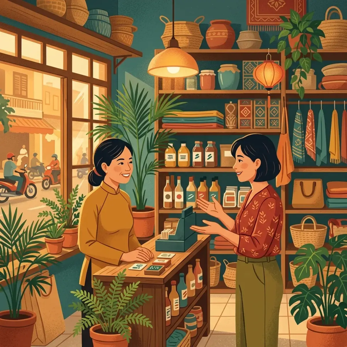Cho, giùm, đi, dạ: how to ask for things politely in Southern Vietnamese