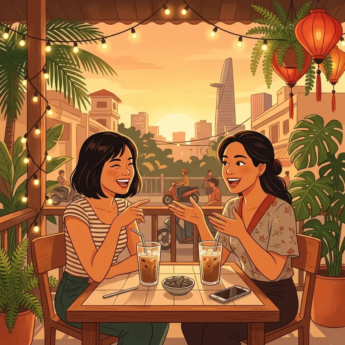 Connecting Words in Southern Vietnamese: và, nhưng, vì…nên, rồi, mà, thì