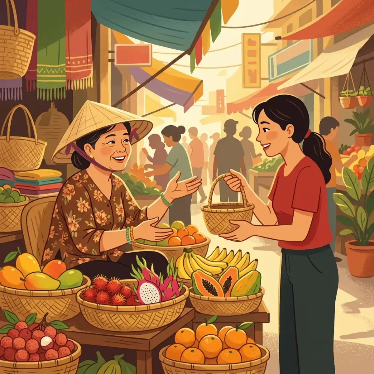At the Saigon Market: How to Ask Prices and Haggle Like a Local