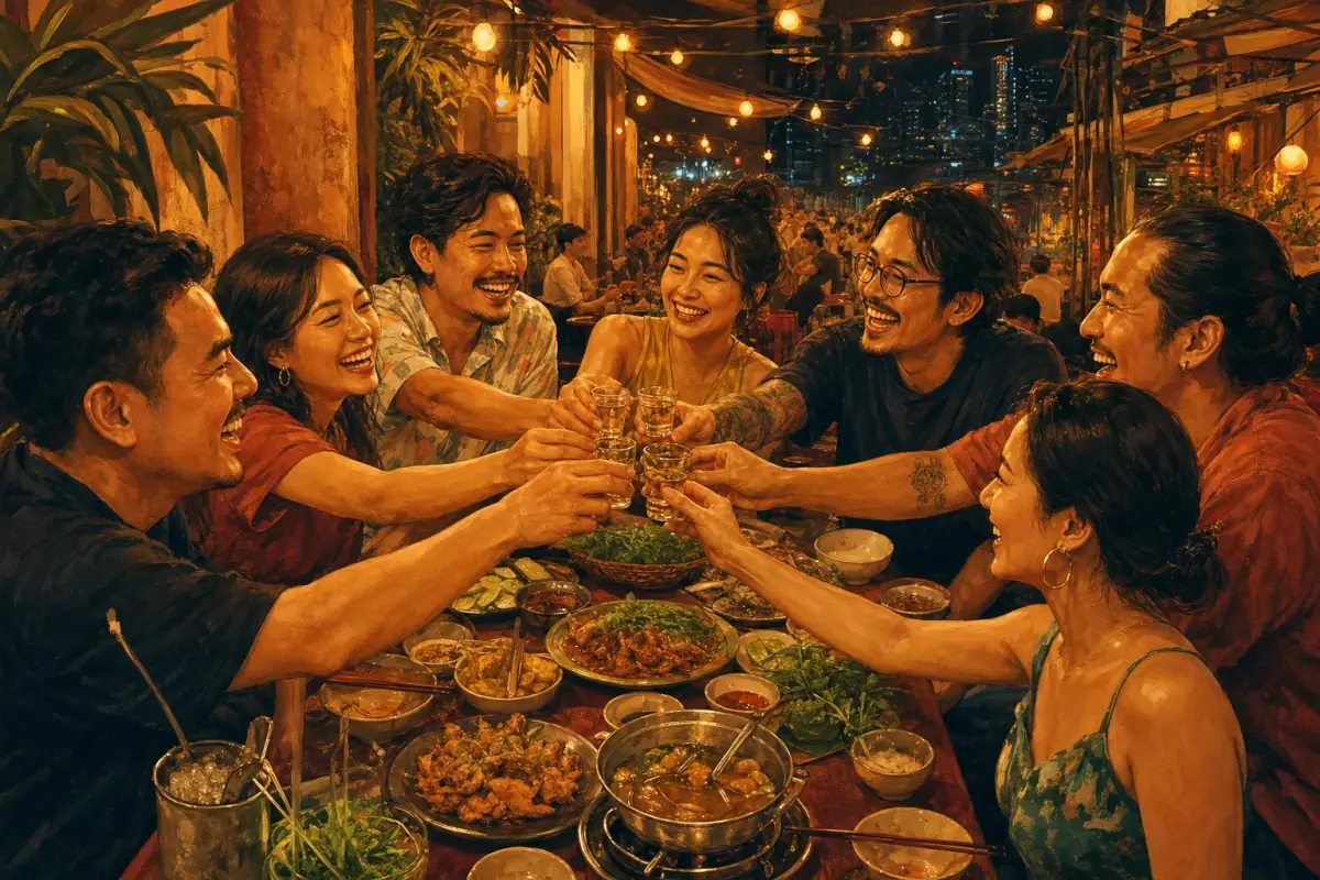 Đi Nhậu in Saigon: How to Drink, Toast, and Survive a Vietnamese Party
