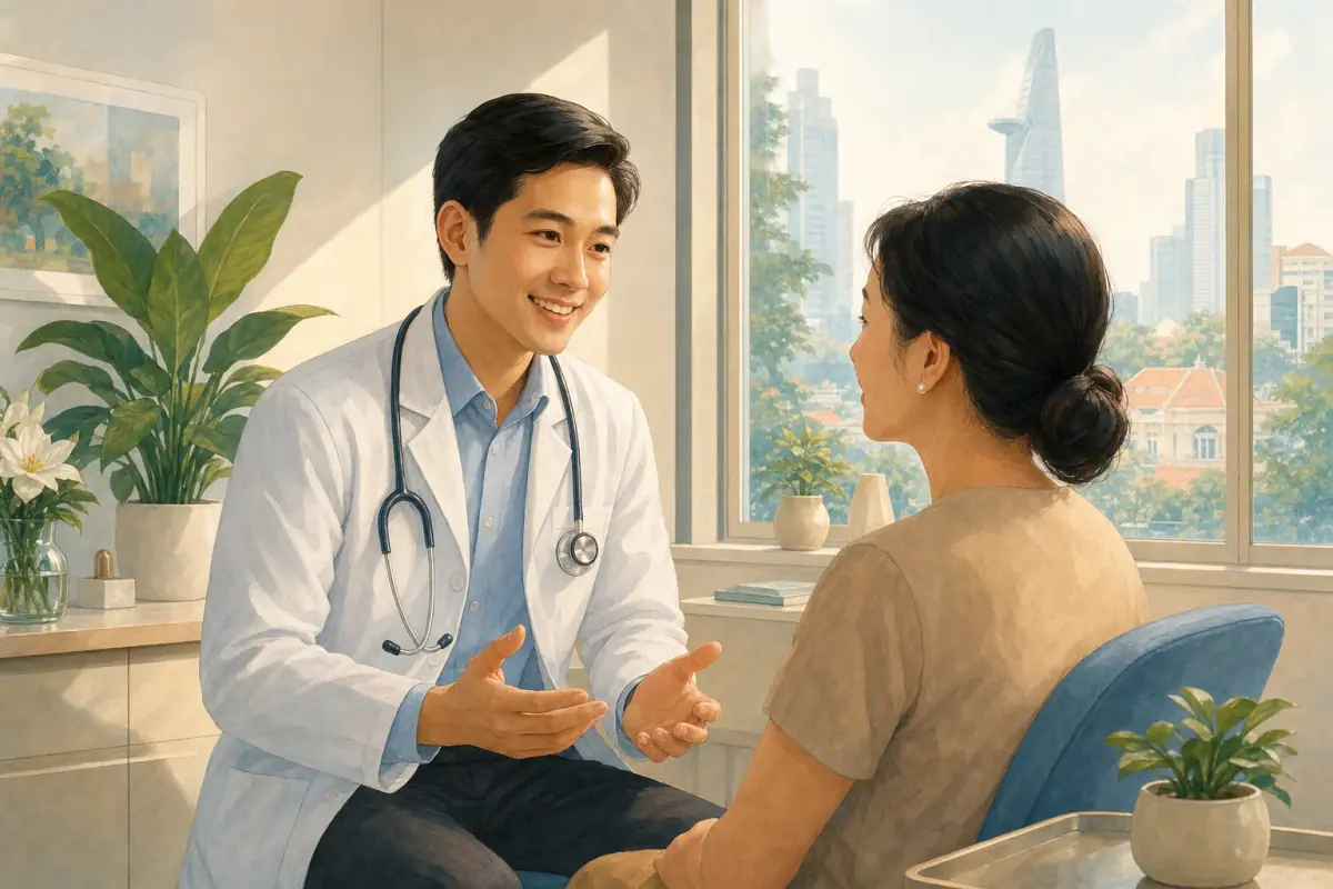 Đi khám bệnh in Saigon: the doctor-visit Vietnamese nobody teaches you