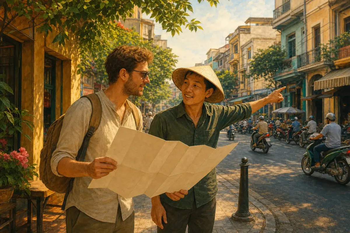 Lost in Saigon? How to Ask for Directions Like a Local (Full Dialogue)