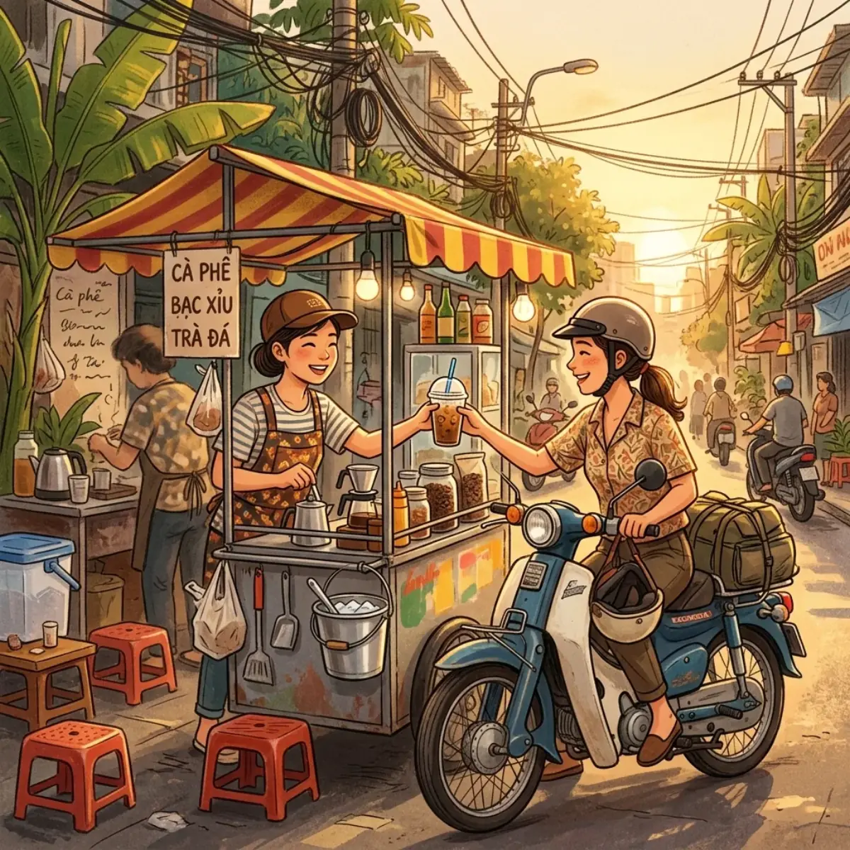 The Many Jobs of "Cho": Give, Let, For, and Ordering in Southern Vietnamese