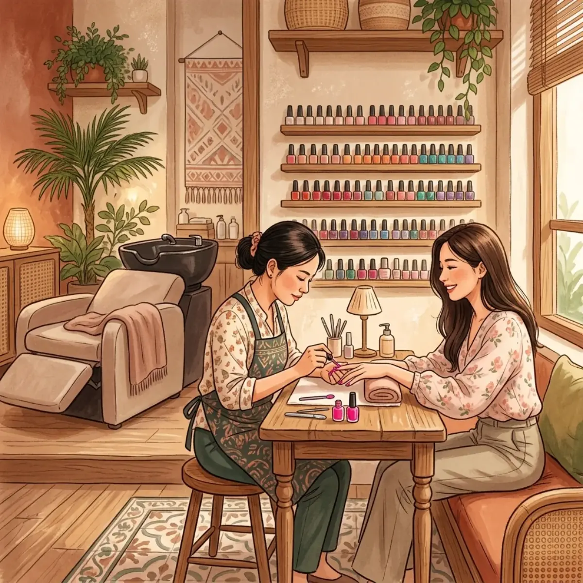 At the Spa and Nail Salon in Saigon: Southern Vietnamese You Actually Need