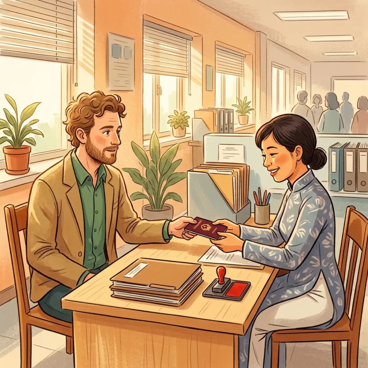 Visa, Tạm Trú & Paperwork in Vietnamese: How to Survive a Saigon Office