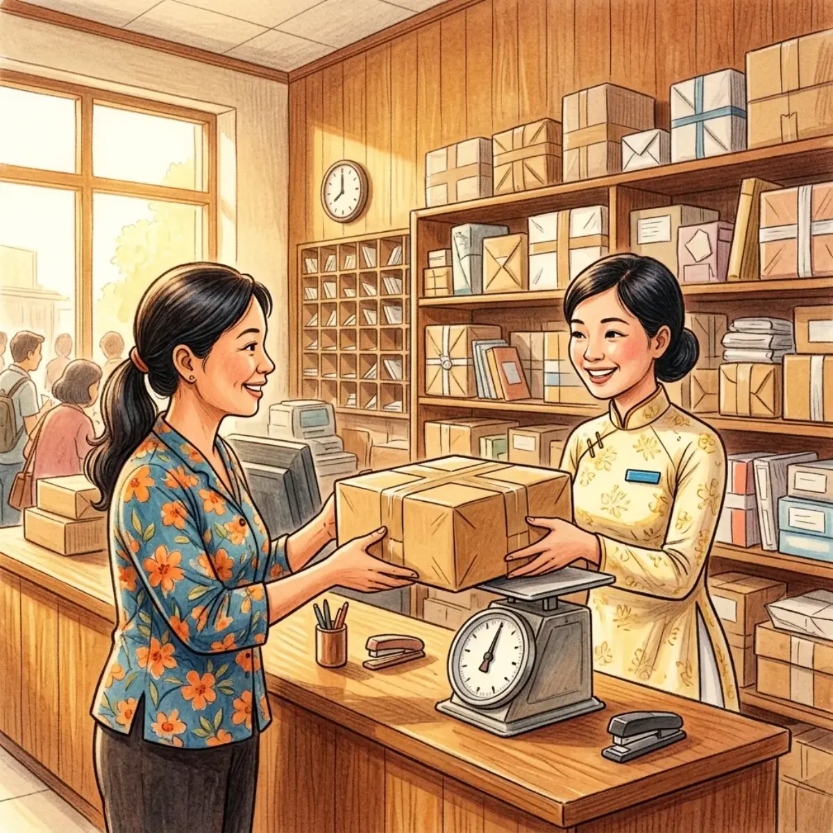 Post Office & Shipping in Saigon: How to Send a Parcel in Southern Vietnamese