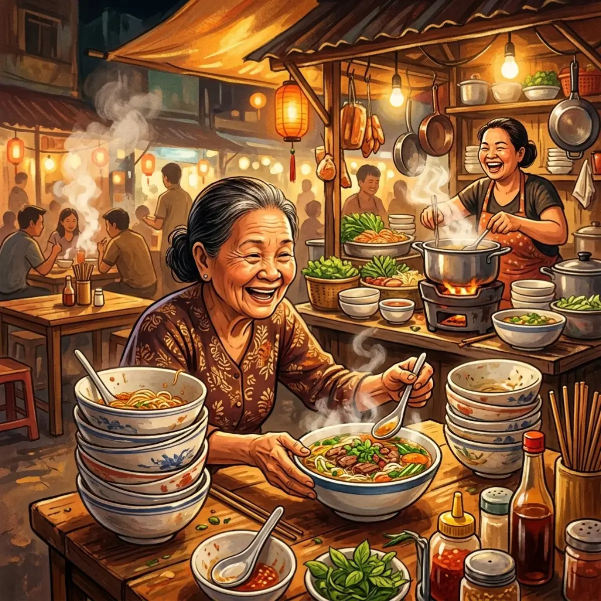Càng… càng… in Southern Vietnamese: "The More… The More…"