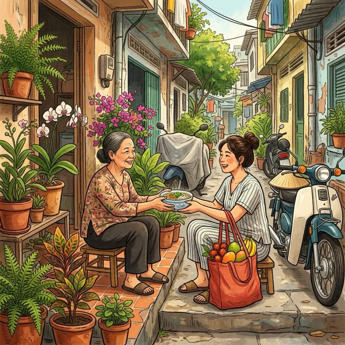 tự, lấy and nhau: How to Say "By Myself" and "Each Other" in Southern Vietnamese