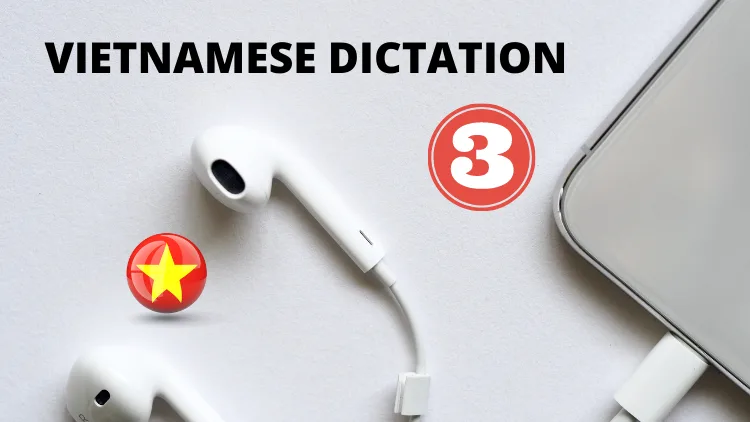 Vietnamese Dictation Course 3 - Southern Dialect