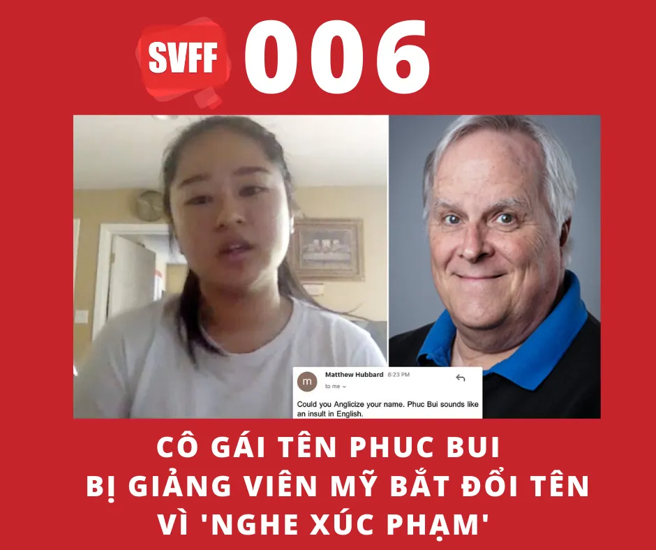 Cô gái tên Phuc Bui bị giảng viên Mỹ bắt đổi tên vì 'nghe xúc phạm'