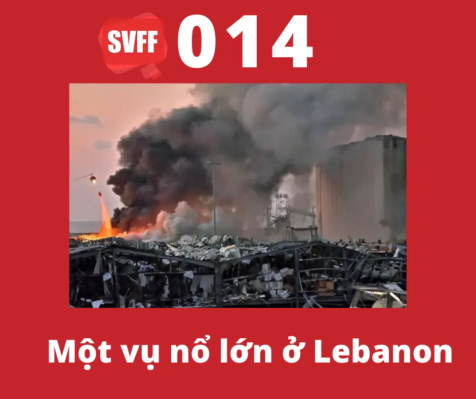 Một vụ nổ lớn ở Lebanon