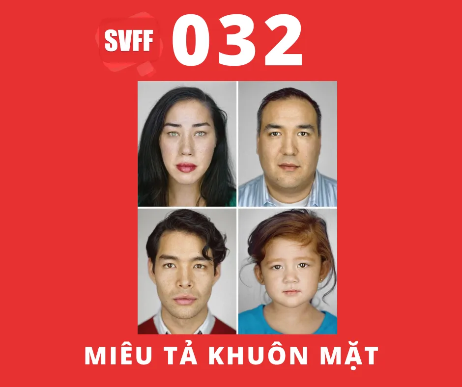 MIÊU TẢ KHUÔN MẶT
