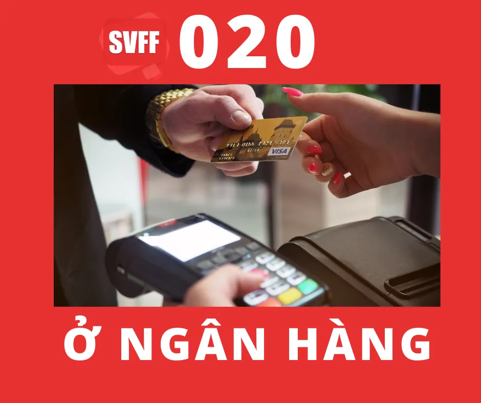 Ở ngân hàng
