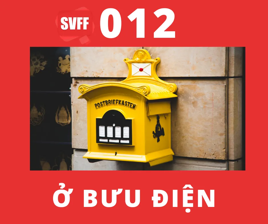 Ở bưu điện