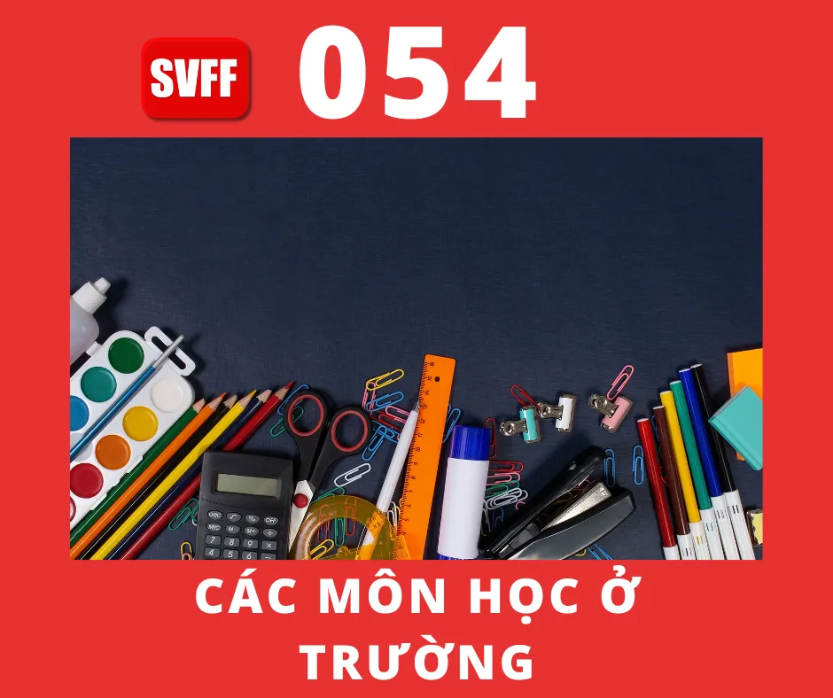 CÁC MÔN HỌC