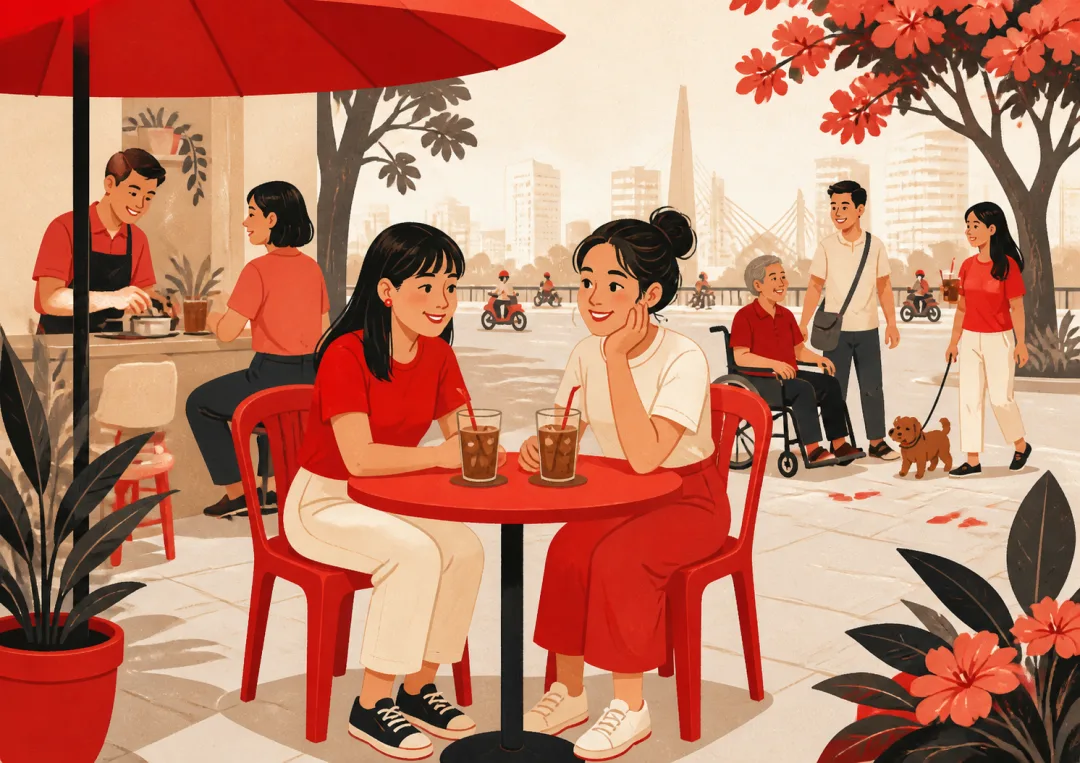 Illustration for the Vietnamese grammar pattern bằng