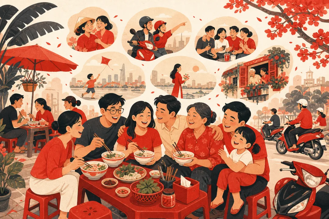 Illustration for the Vietnamese grammar pattern biết bao