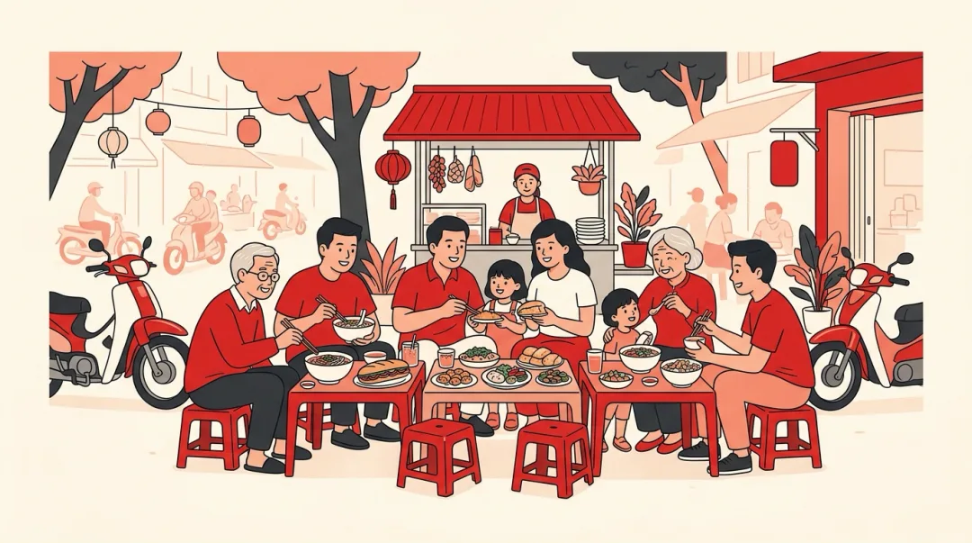 Illustration for the Vietnamese grammar pattern các