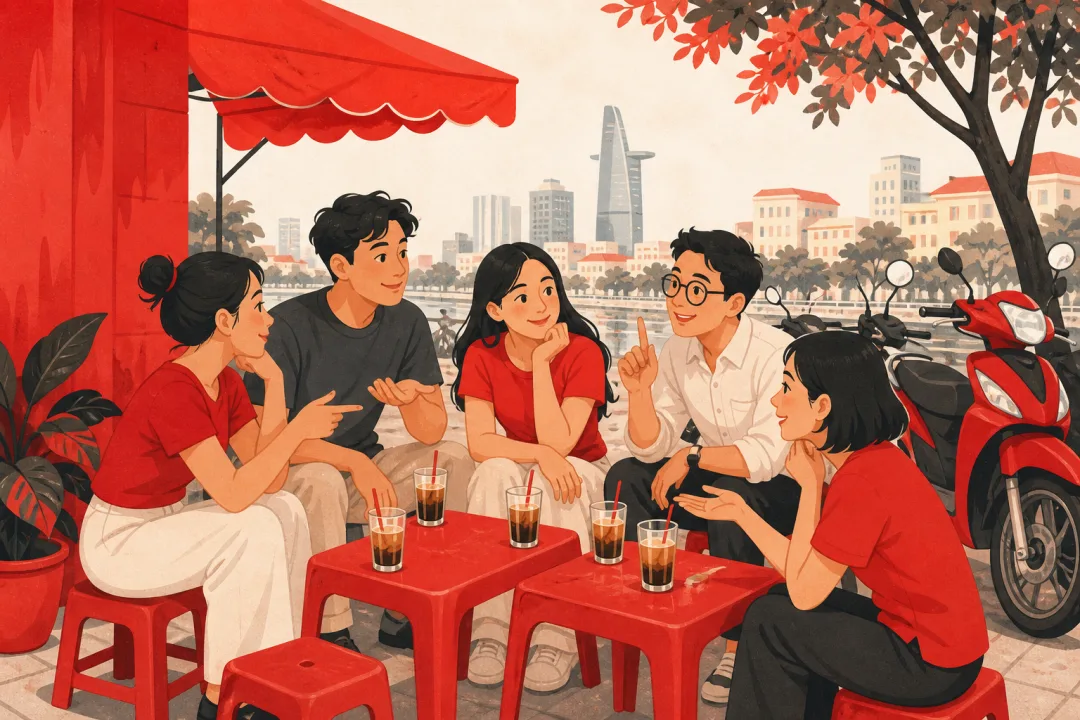 Illustration for the Vietnamese grammar pattern chứ