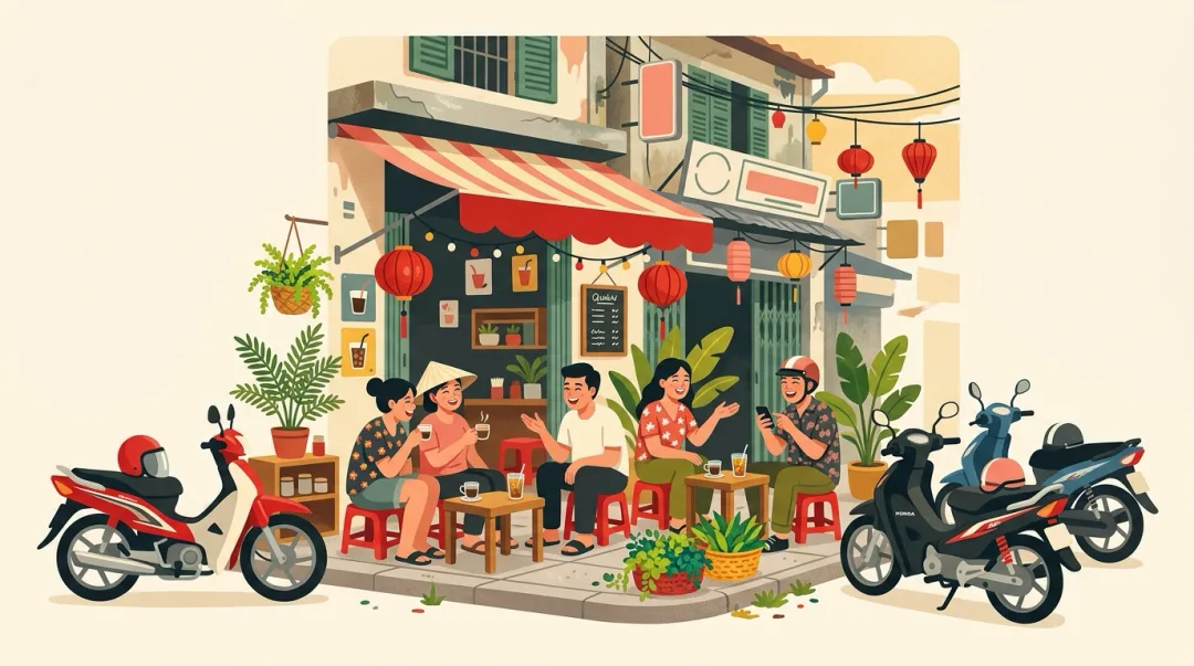 Illustration for the Vietnamese grammar pattern đâu (sentence-final negation)
