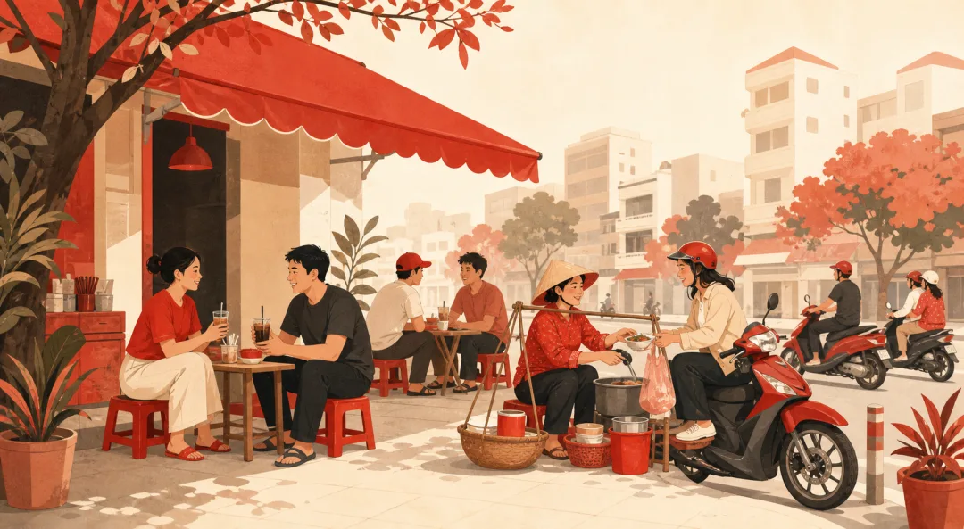 Illustration for the Vietnamese grammar pattern để làm gì