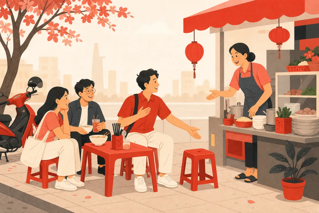 Illustration for the Vietnamese grammar pattern được không