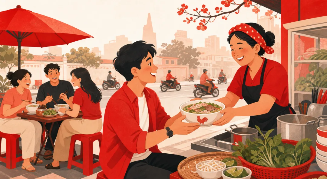 Illustration for the Vietnamese grammar pattern được