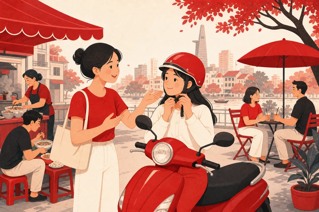 Illustration for the Vietnamese grammar pattern nên