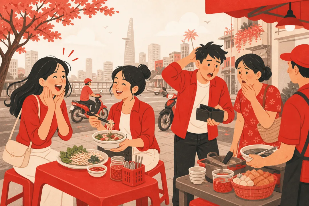 Illustration for the Vietnamese grammar pattern quá